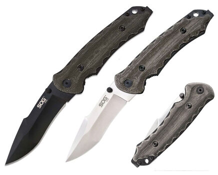 Купите складной нож SOG Kiku Folder Small Satin и Black (KU1001 - KU1002) в Самаре в нашем интернет-магазине