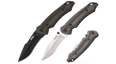 купите Нож складной SOG Kiku Folder Small Satin и Black / KU1001 - KU1002 в Самаре