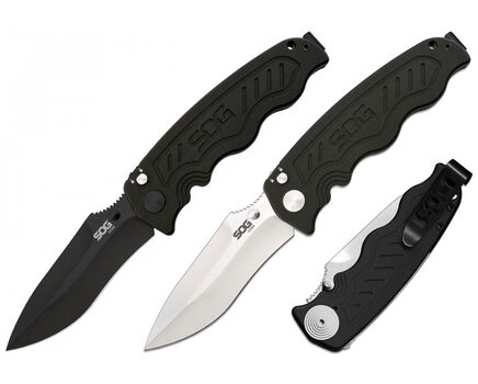 Купите полуавтоматический складной нож SOG Zoom Spring Assisted Satin и Black TiNi (ZM1011 - ZM1012) в Самаре в нашем интернет-магазине