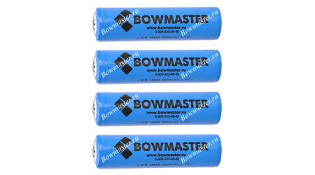 купите Литий-ионный аккумулятор с защитой BowMaster 18650 2200 mAh (4 шт.) в Самаре