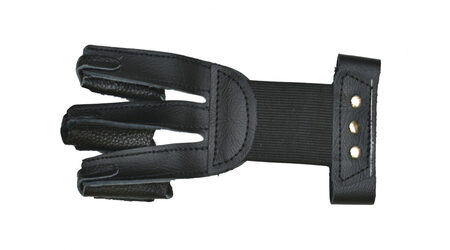 купите Перчатка кожаная JX502 черная для стрельбы из лука в Самаре