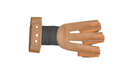 купите Перчатка кожаная JX502 коричневая для стрельбы из лука в Самаре