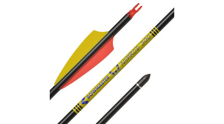 купите Карбоновая стрела для лука Bowmaster Nimrod с оперением Shield 3" (Боумастер Нимрод), упак. 12 шт. в Самаре