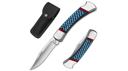 купите Нож складной Buck 110 Stars & Stripes Folding Hunter Limited Edition / 0110BLSUSA в Самаре