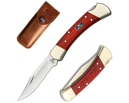 Купите складной нож Buck 110 Folding Hunter Chairman Cherry 420HC 0110CWSNK в Самаре в нашем интернет-магазине