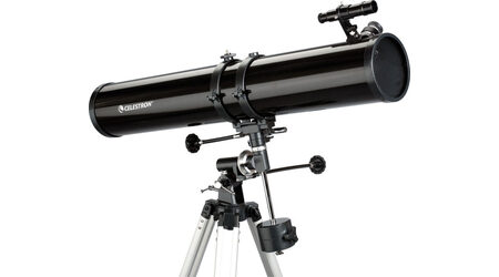 купите Телескоп Celestron PowerSeeker 114 EQ (рефлектор Ньютона, 114мм, F=900мм, 1:7.8) на экваториальной монтировке в Самаре