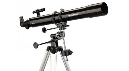 купите Телескоп Celestron PowerSeeker 80 EQ (рефрактор, 80мм, F=900мм, 1:11) на экваториальной монтировке в Самаре