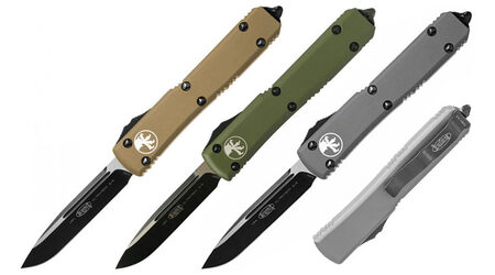 купите Автоматический выкидной нож Microtech Ultratech S/E Standard Drop Point / 121-1GY - 121-1OD - 121-1TA в Самаре