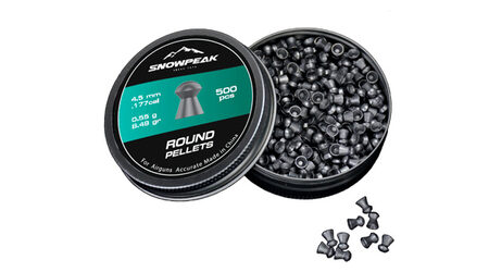 купите Свинцовые пульки для пневматики SnowPeak Round калибр 4.5 мм в Самаре