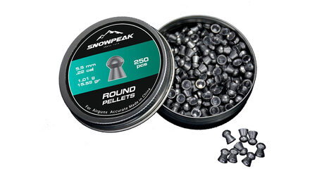 купите Свинцовые пульки для пневматики SnowPeak Round калибр 5.5 мм в Самаре