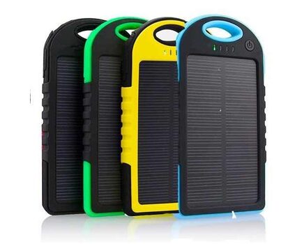 Купите Power bank Solar 5000 mAh на солнечной батарее в интернет-магазине