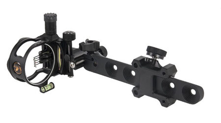 купите Прицел для блочного лука Topoint DB8250 (5 пинов, микрорегулировка, подсветка) в Самаре