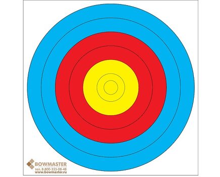 Купите армированную мишень для стрельбы из лука и арбалета JVD Target Face Fita 45x45 в Самаре в нашем магазине